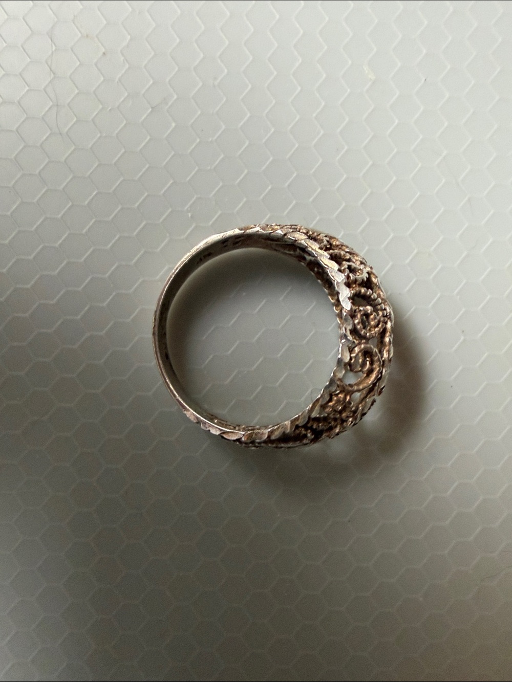 Very old sterling silver ring